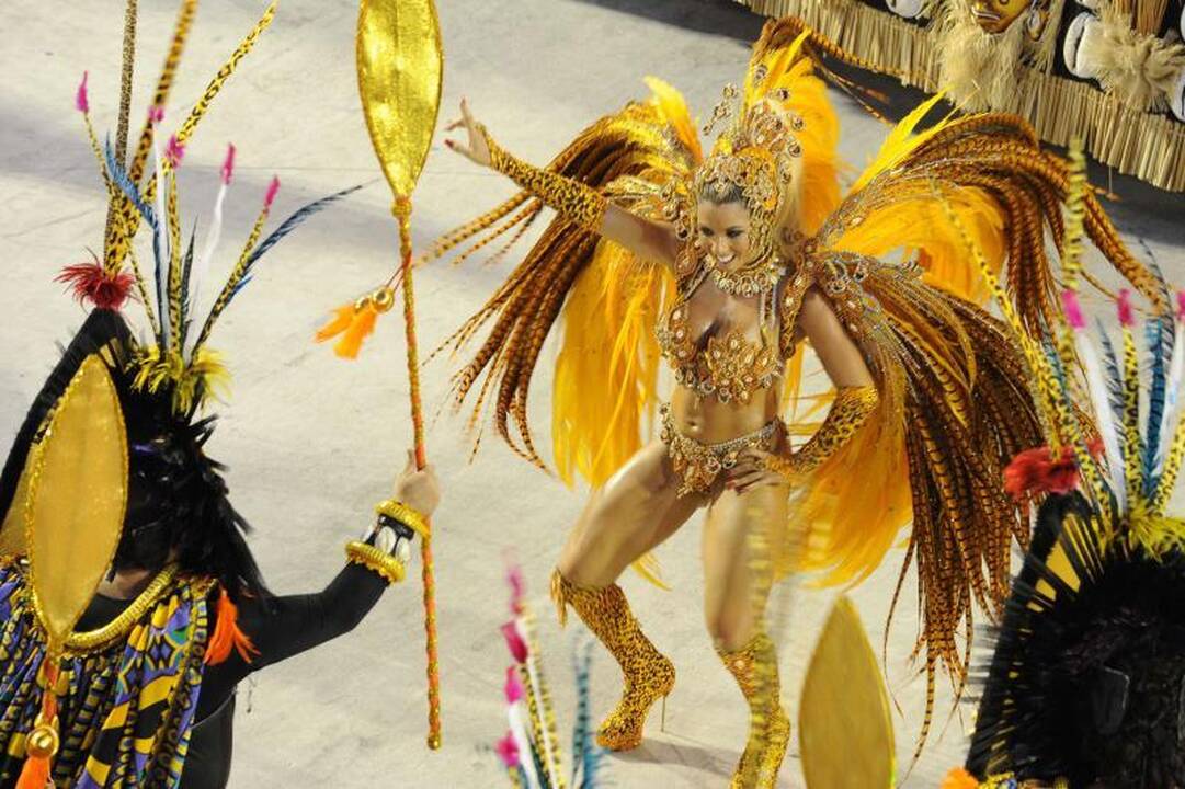 Rio de Žaneiro karnavalas pasiekė apogėjų