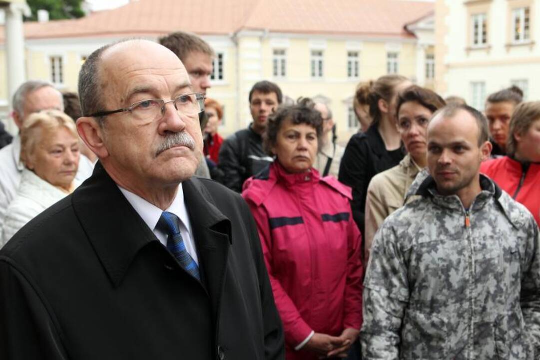 Po įvykių Garliavoje – mitingas prie Prezidentūros