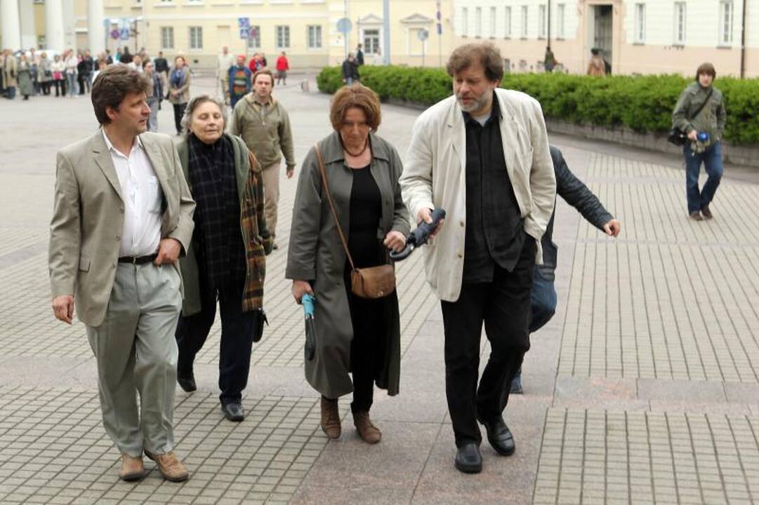 Po įvykių Garliavoje – mitingas prie Prezidentūros