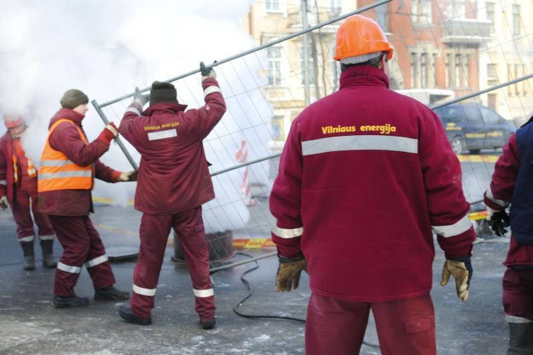 Avarija šilumos trasoje: be šildymo 146 namai