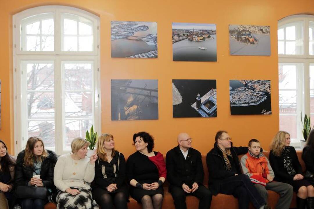 Klaipėdos universitete - Švedijos vaizdai