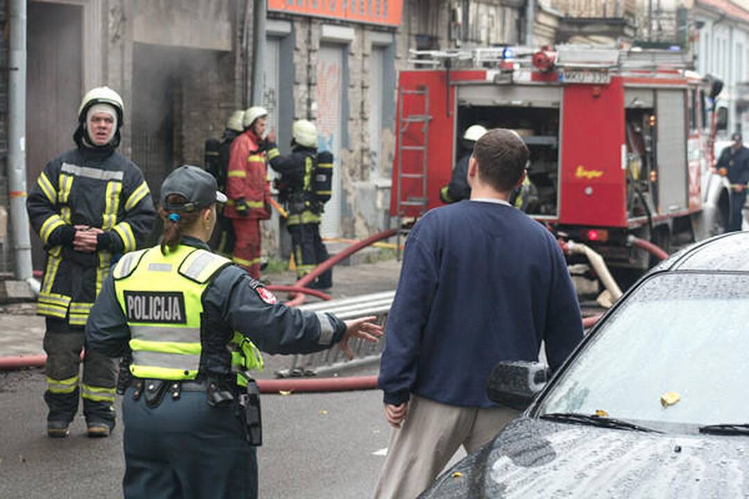 Polocko gatvėje nugriaudėjo sprogimas (papildyta)