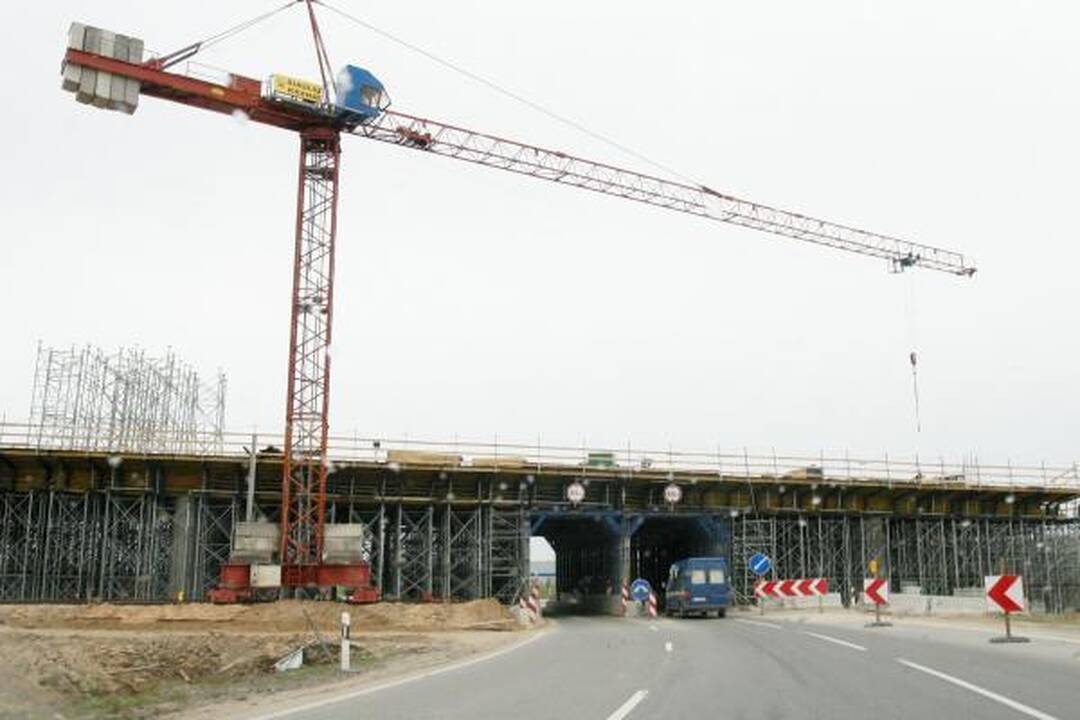 Jakų žiedo rekonstrukcija įpusėjo
