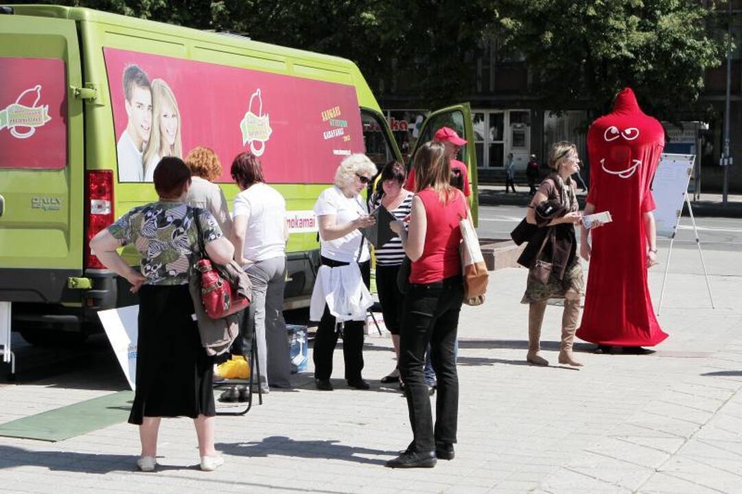 Uostamiestyje vyksta nemokama patikra dėl ŽIV   