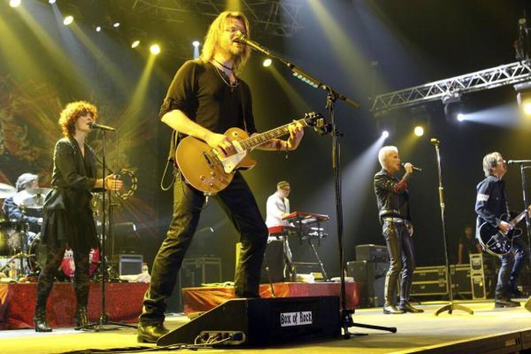 Vilnių sudrebino "Roxette" koncertas