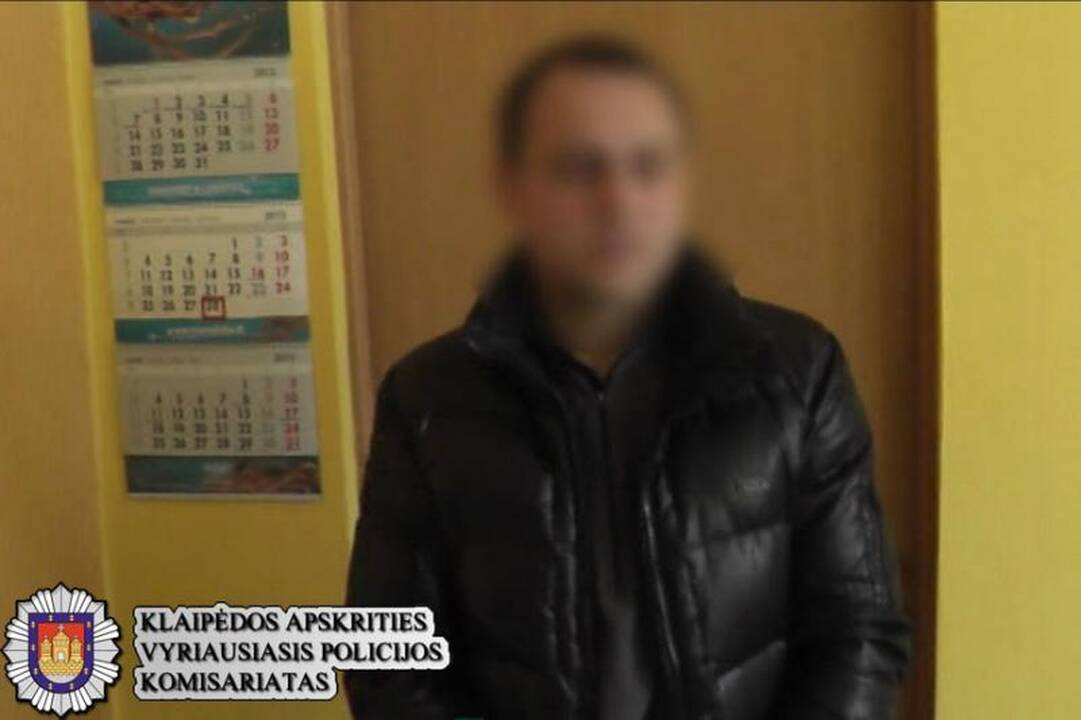 Klaipėdos pareigūnai sulaikė mašinvagių grupuotę