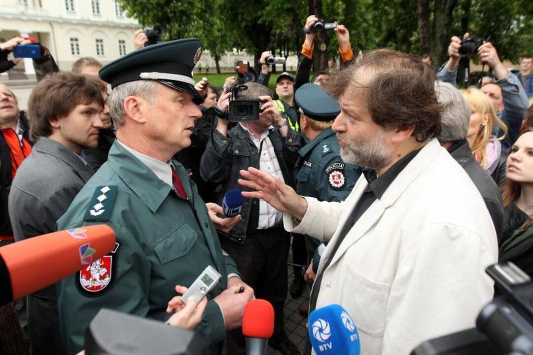 Po įvykių Garliavoje – mitingas prie Prezidentūros