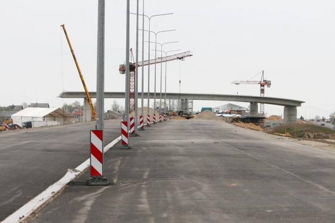 Jakų žiedo rekonstrukcija įpusėjo
