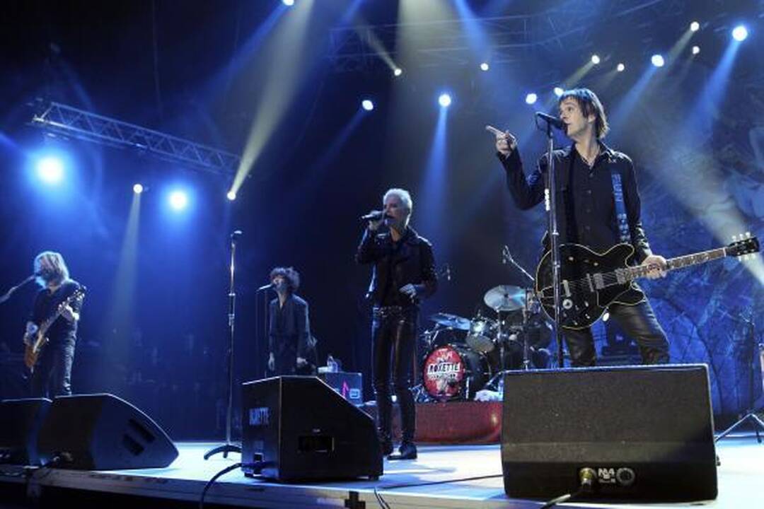 Vilnių sudrebino "Roxette" koncertas