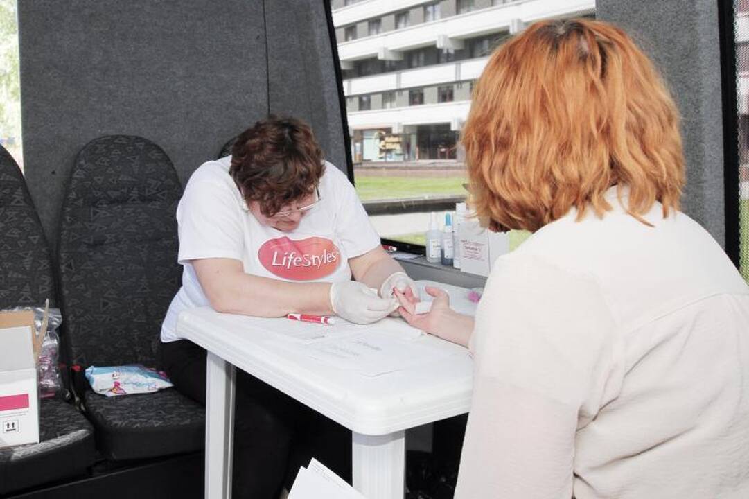 Uostamiestyje vyksta nemokama patikra dėl ŽIV   