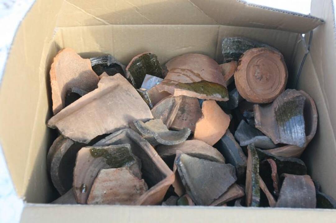 Vilniuje degė archeologinių vertybių sandėlis