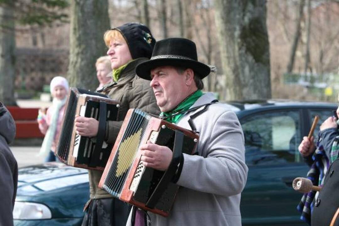 Palangoje – pavasarinis Jurginių šurmulys
