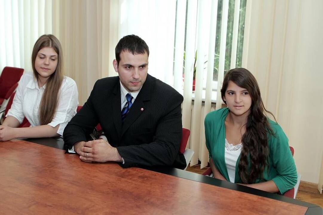 Geriausieji karatė kovotojai sulaukė mero dėmesio