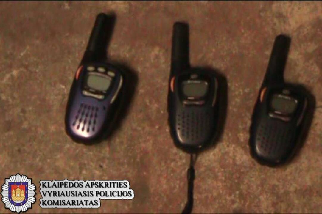 Klaipėdos pareigūnai sulaikė mašinvagių grupuotę