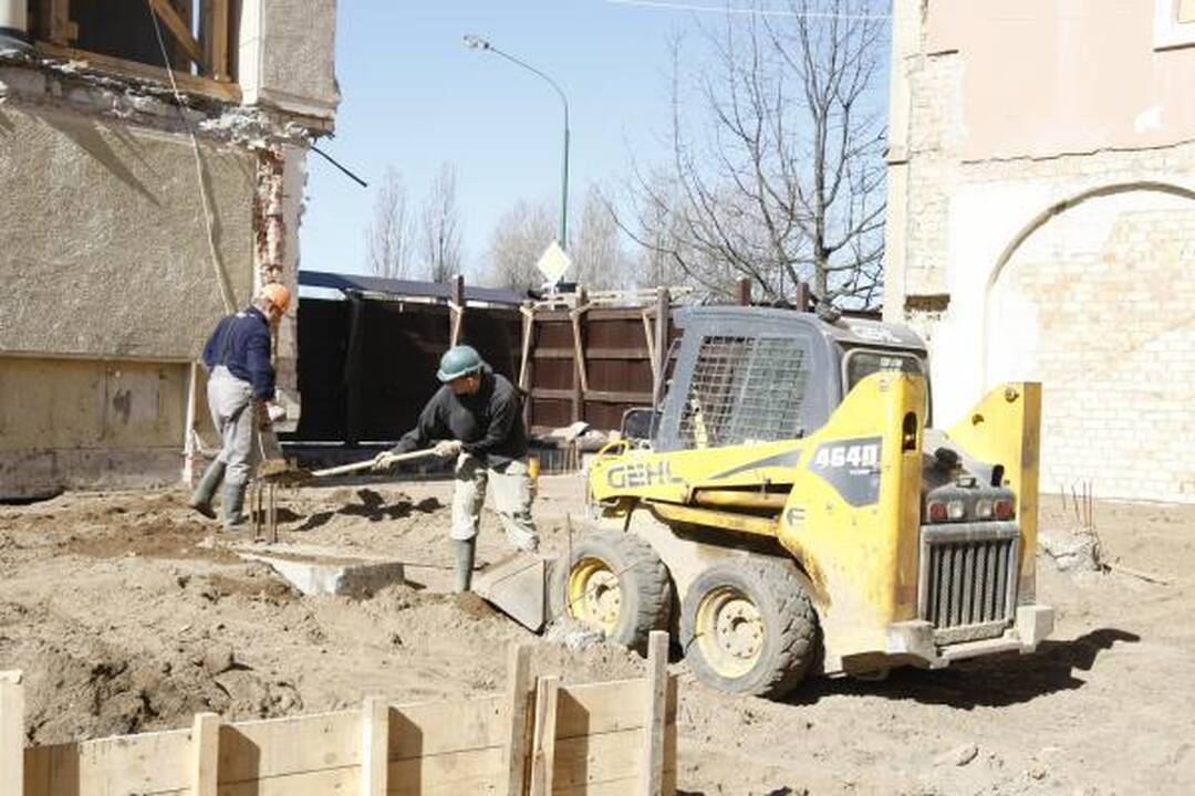 Dramos teatro rekonstrukcija: darbai vyksta sklandžiai