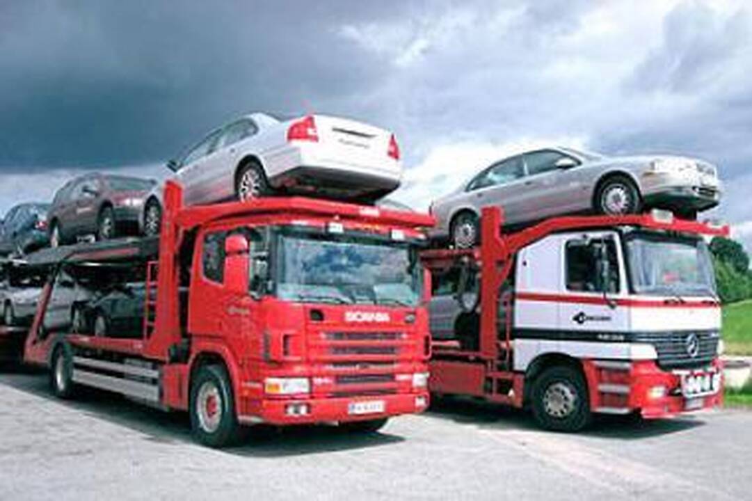Automobilių importas į Rusiją smuko 3,5 karto