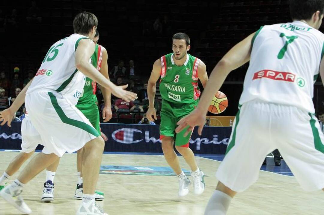 Klaipėdos arena: sunki slovėnų pergalė prieš bulgarus