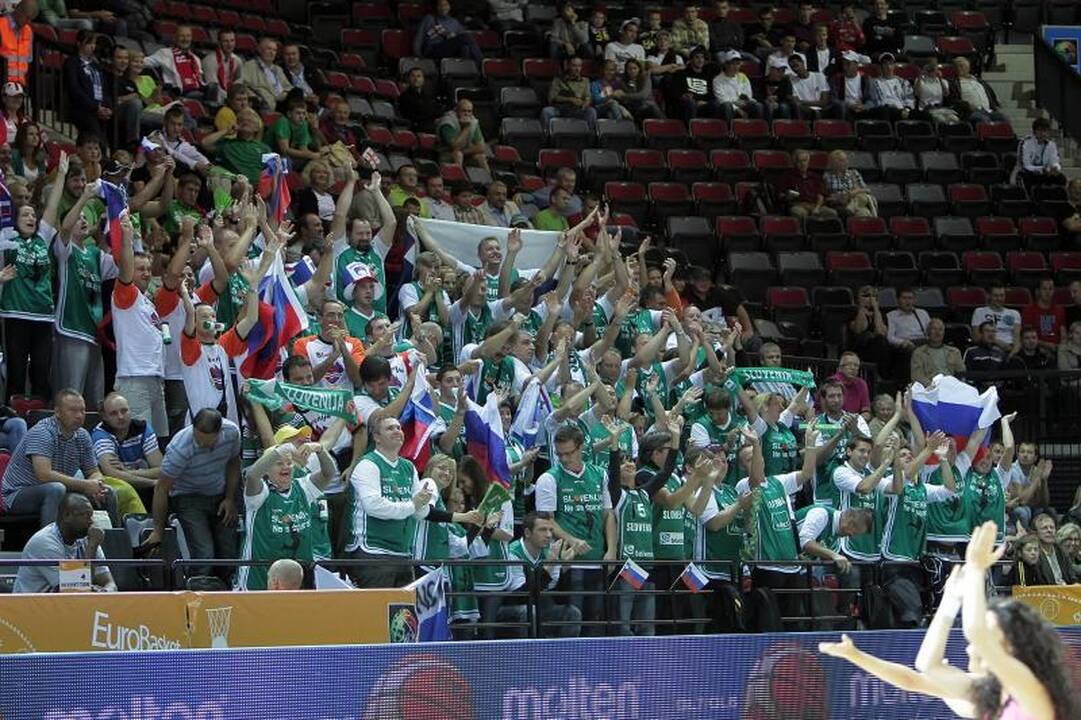 Klaipėdos arena: sunki slovėnų pergalė prieš bulgarus