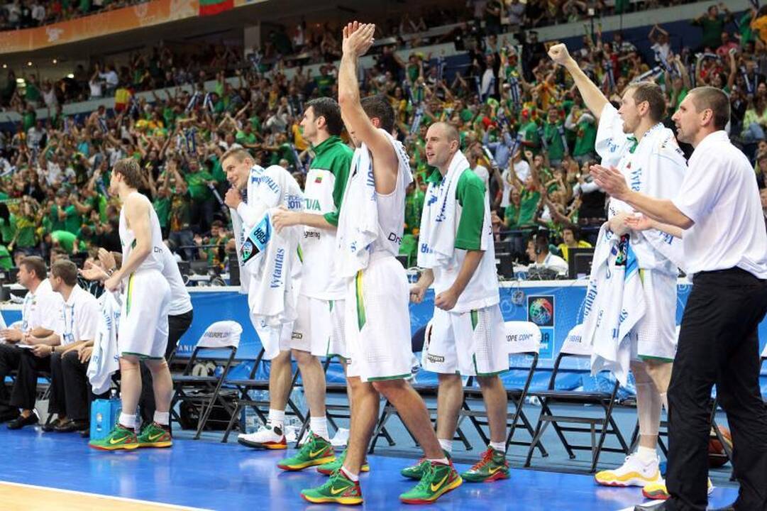 Lietuvos komanda iškelta galva keliauja į ketvirtfinalį