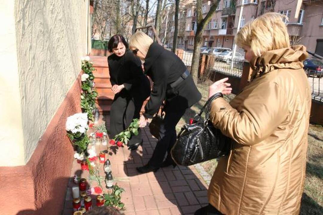 Klaipėdiečiai vienijasi su lenkų skausmu
