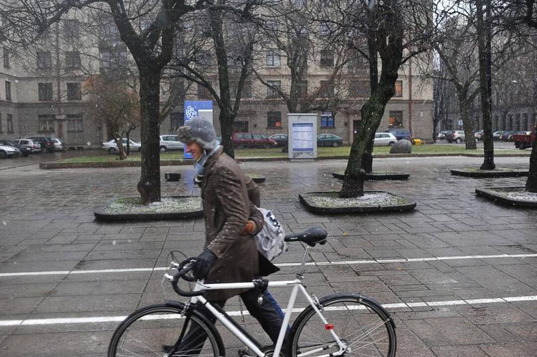 Orai Klaipėdoje sušils tik per šv.Velykas 
