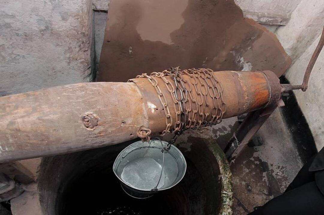 Klaipėdos rajone į šulinį įkrito žmogus 