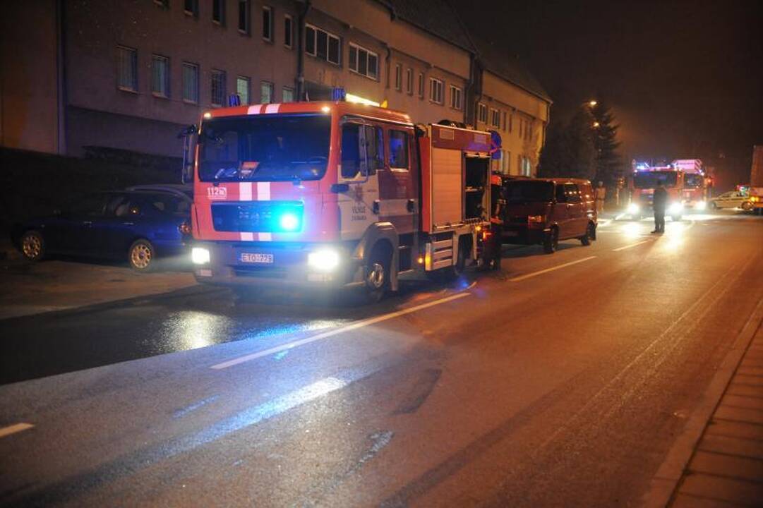 Vilniuje degė kalėjimo gamybinės patalpos