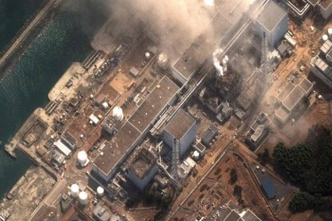 Avarijos ištiktos Japonijos AE kuro saugyklos baseine nebeliko vandens (papildyta)