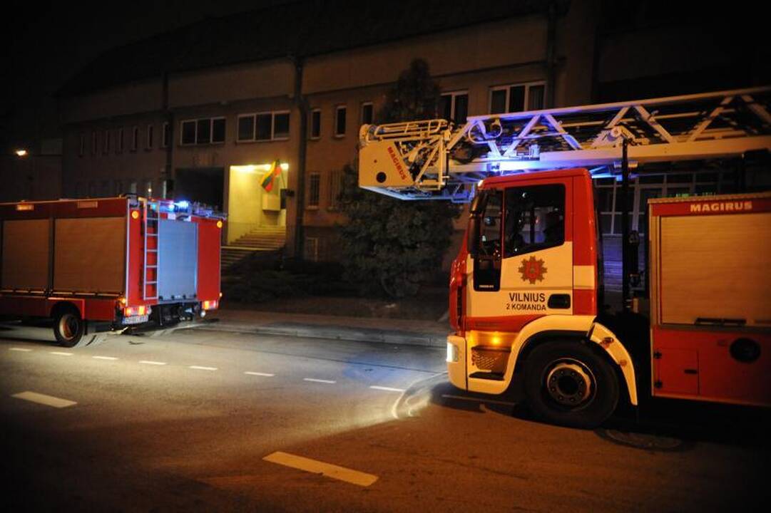 Vilniuje degė kalėjimo gamybinės patalpos