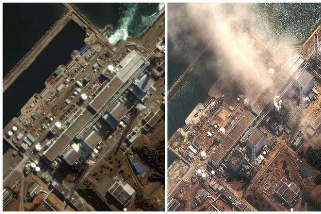 Avarijos ištiktos Japonijos AE kuro saugyklos baseine nebeliko vandens (papildyta)