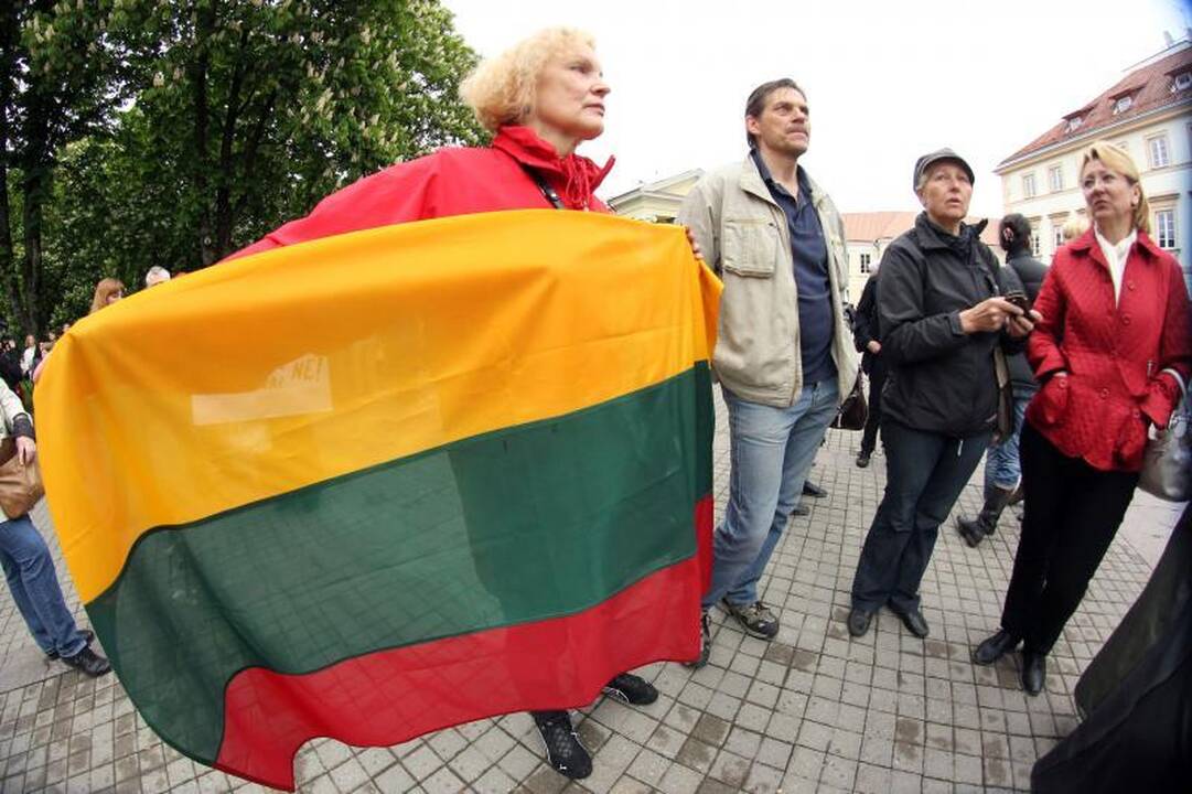 Po įvykių Garliavoje – mitingas prie Prezidentūros