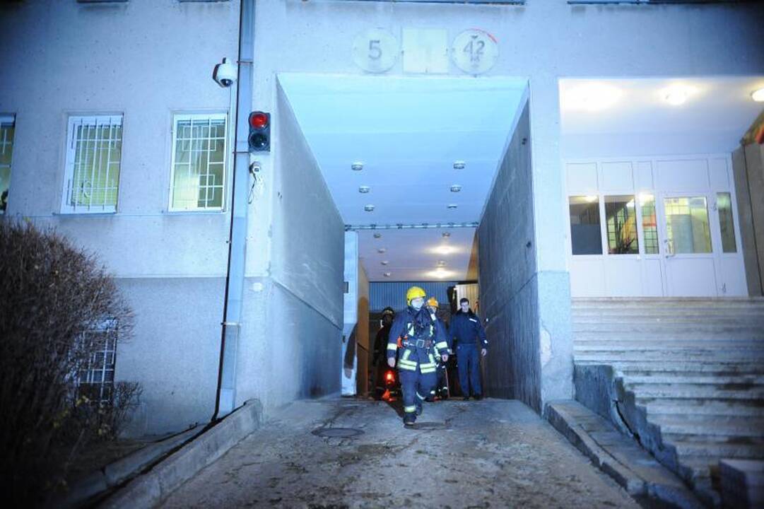 Vilniuje degė kalėjimo gamybinės patalpos