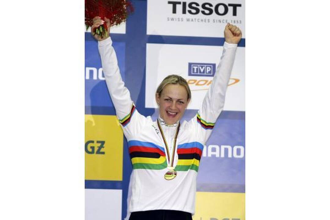S.Krupeckaitė - pasaulio čempionė 