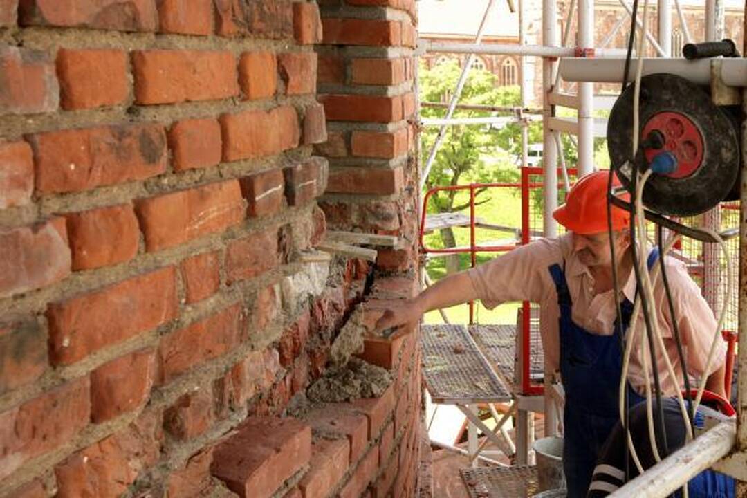 Kauno pilies atstatymas vėluoja, tačiau darbai labai kokybiški