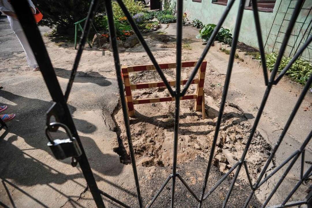 Trūkęs vamzdis virto amžiaus statybomis   