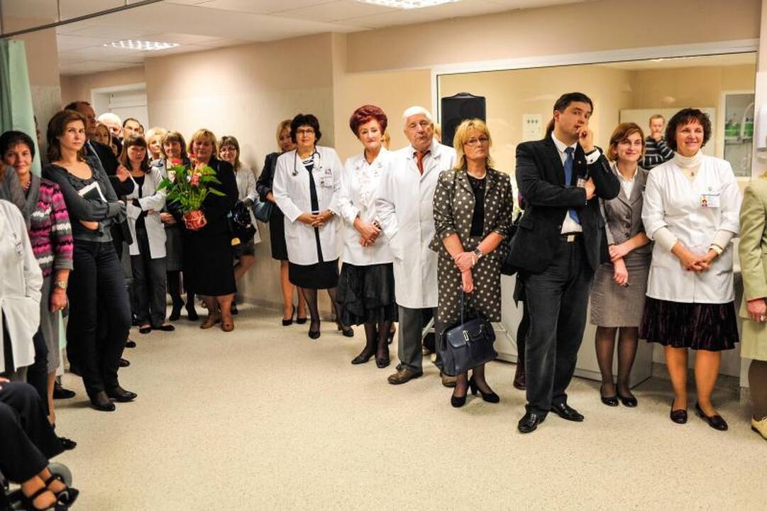 Kauno klinikose gyvybes gelbės aparatūra už ES lėšas