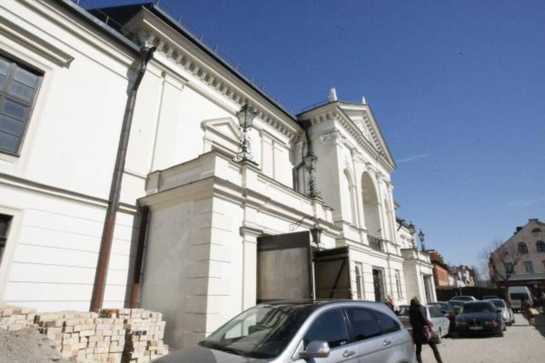 Dramos teatro rekonstrukcija: darbai vyksta sklandžiai