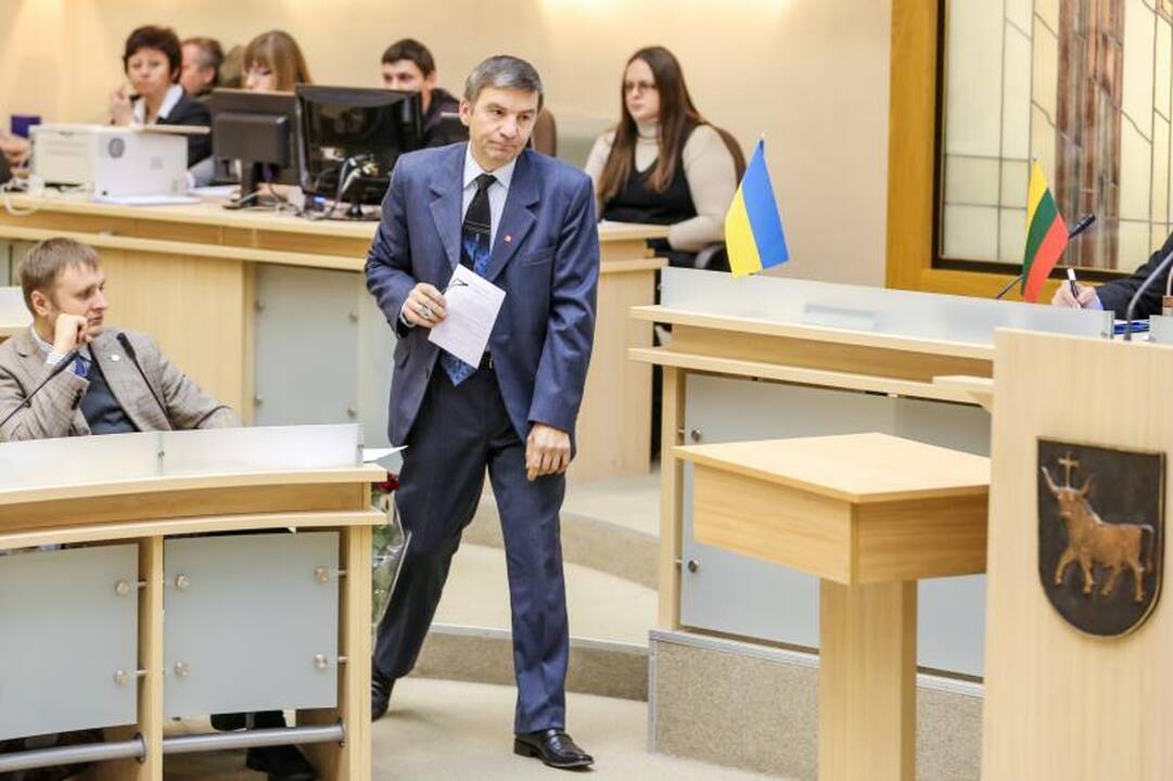 Kauno vicemeru išrinktas V. Popovas tiki, kad su darbu susitvarkys