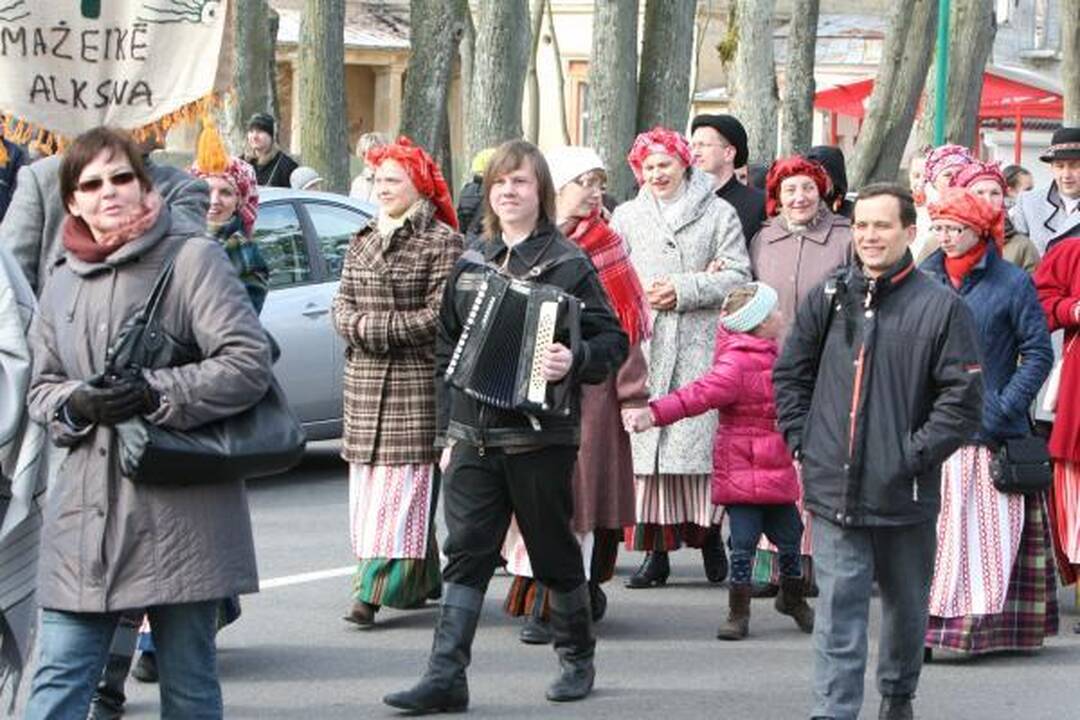 Palangoje – pavasarinis Jurginių šurmulys
