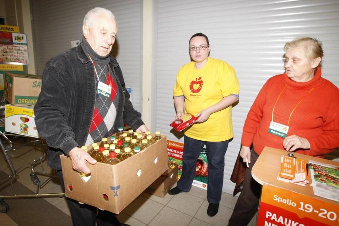 Klaipėdiečiai aktyviai dalyvauja gerumo akcijoje