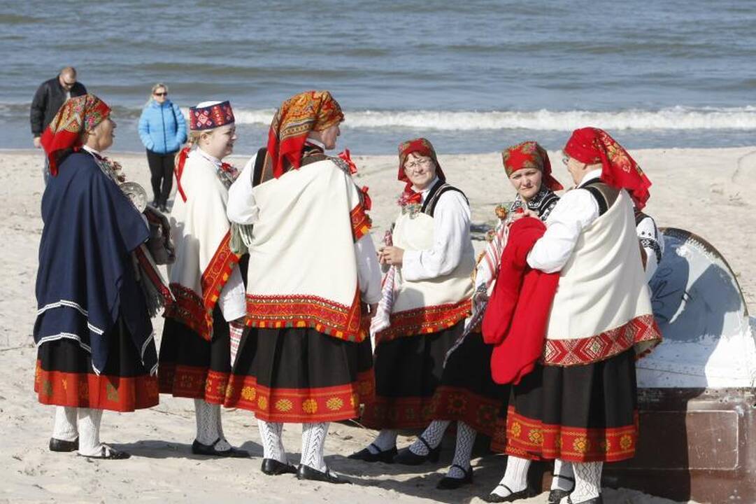 Baltų vienybės dieną klaipėdiečiai šventė su latviais