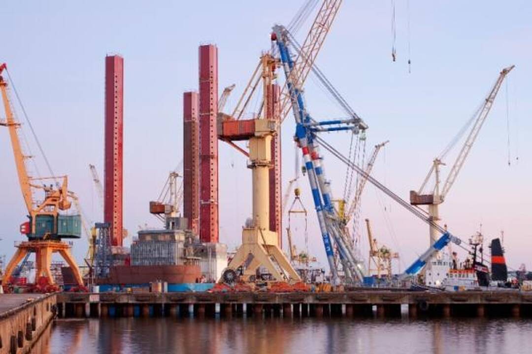 Klaipėdoje - unikalūs laivo statymo darbai