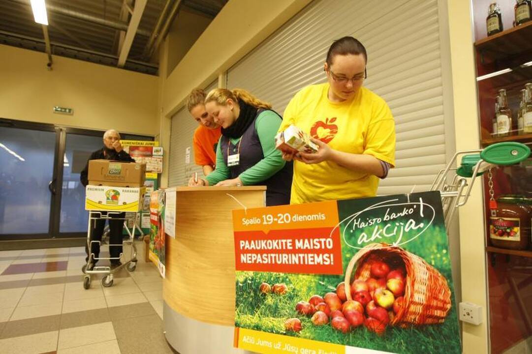 Klaipėdiečiai aktyviai dalyvauja gerumo akcijoje