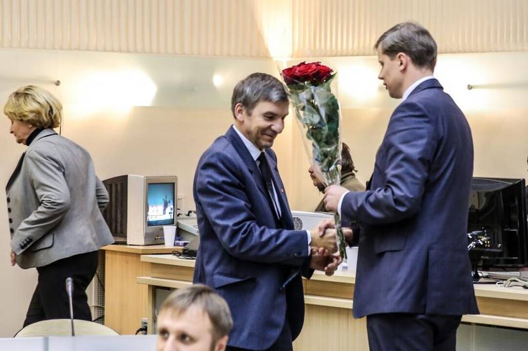 Kauno vicemeru išrinktas V. Popovas tiki, kad su darbu susitvarkys