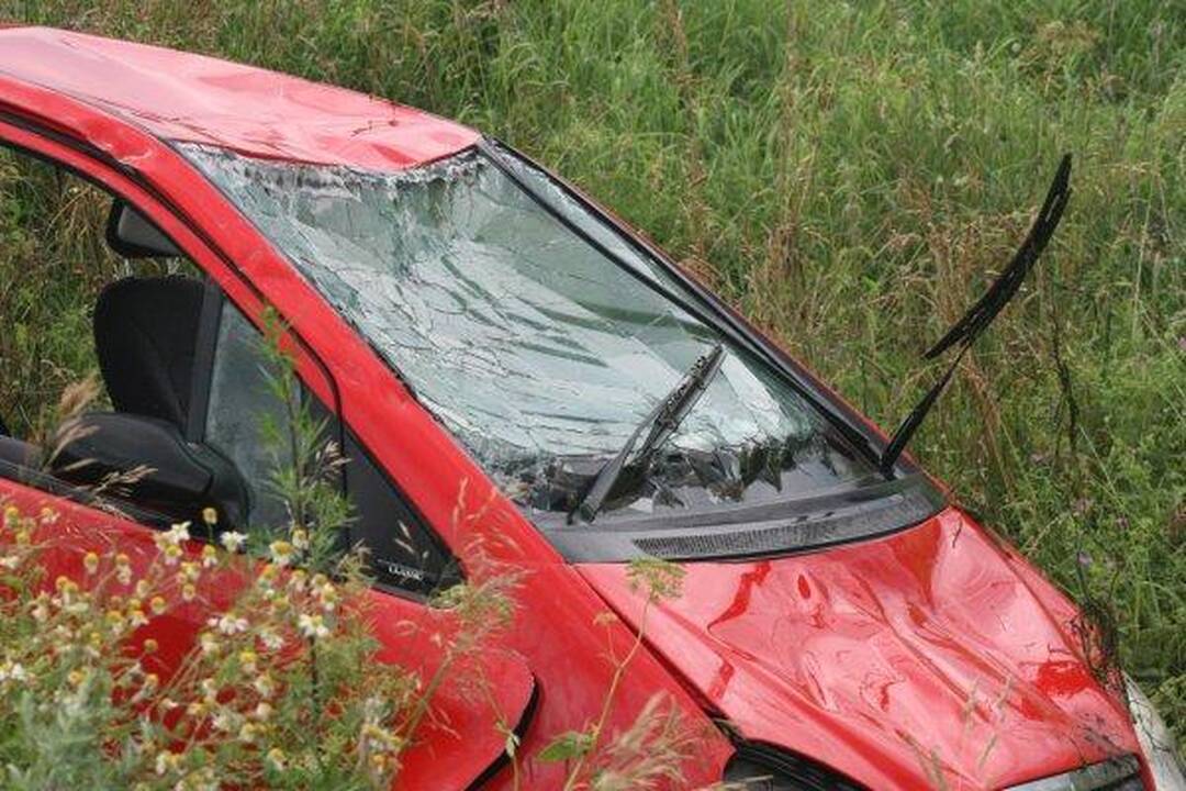 Automobiliui įskriejus į upelį žuvo vaikas ir jo motina (papildyta)