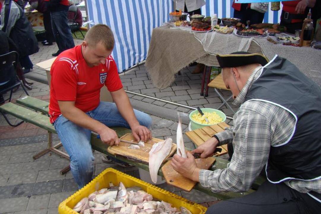 Žuvienės virimo čempionate – daugiau nei 1000 litrų sriubos