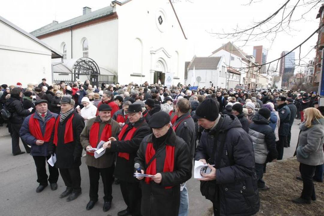 Klaipėdiečiai išsiruošė į Kryžiaus kelią