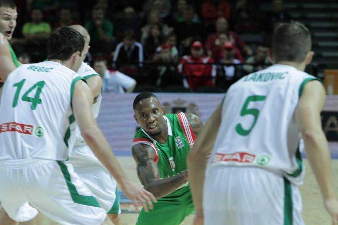 Klaipėdos arena: sunki slovėnų pergalė prieš bulgarus