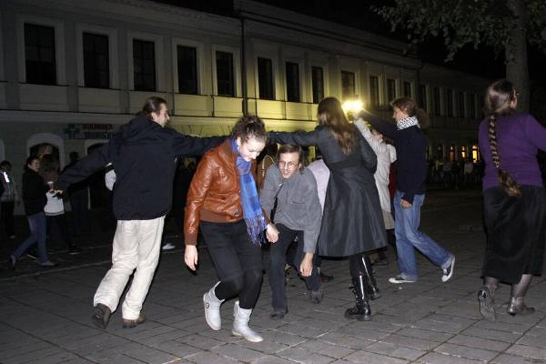 Tamsa Laisvės alėjoje per „Kauno naktis“ – dėl gedimo