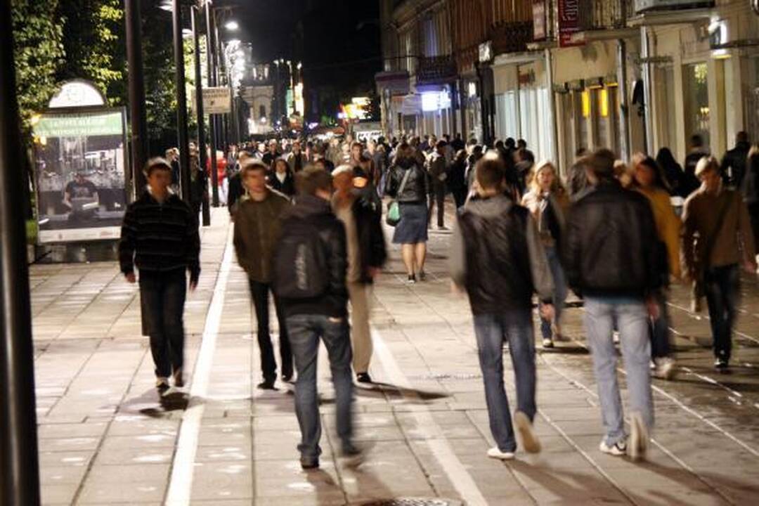 Tamsa Laisvės alėjoje per „Kauno naktis“ – dėl gedimo